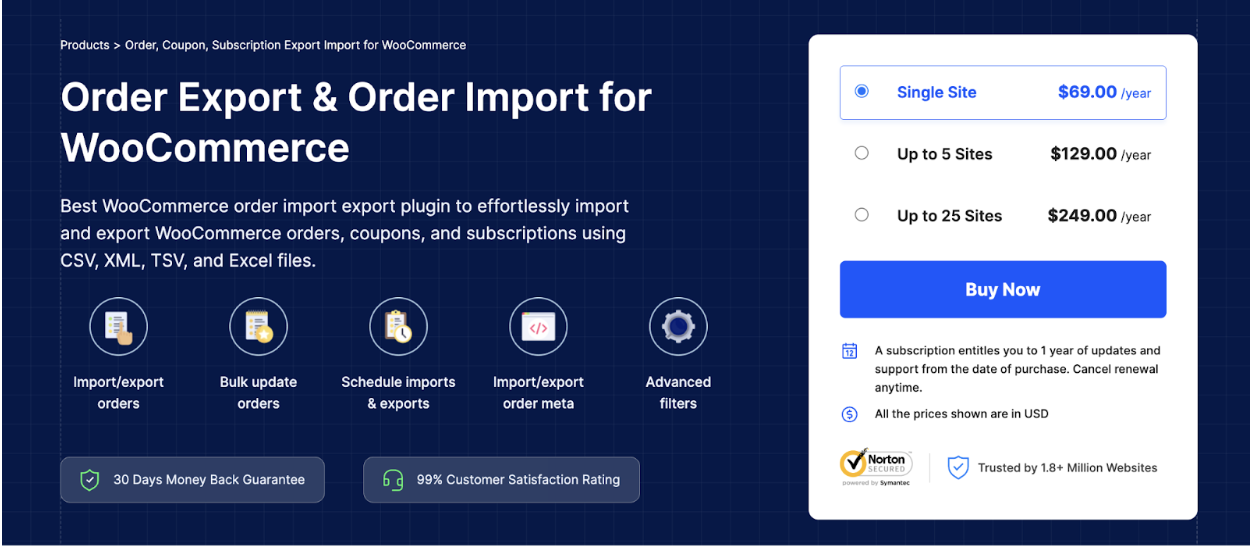 Order Import Export for WooCommerce